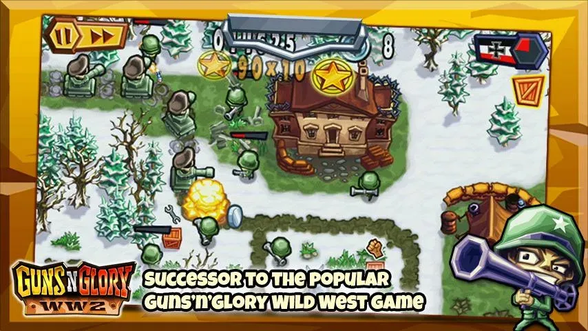 Guns'n'Glory WW2 [МОД Unlocked] APK Android Screenshot 1