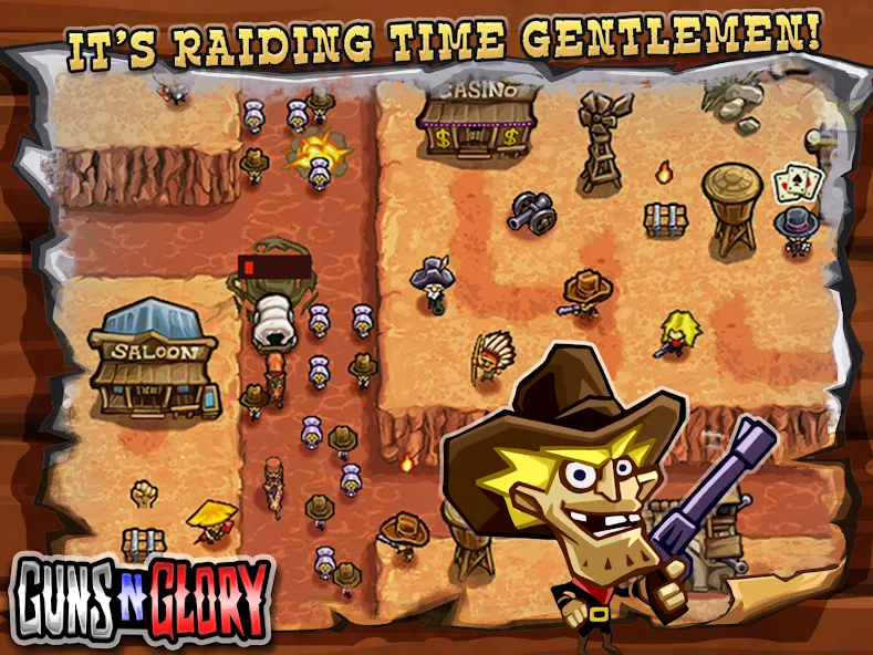 Guns'n'Glory [МОД Бесконечные монеты] APK Android Screenshot 1