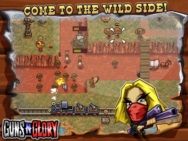 Guns'n'Glory [МОД Бесконечные монеты] APK Android Screenshot 4