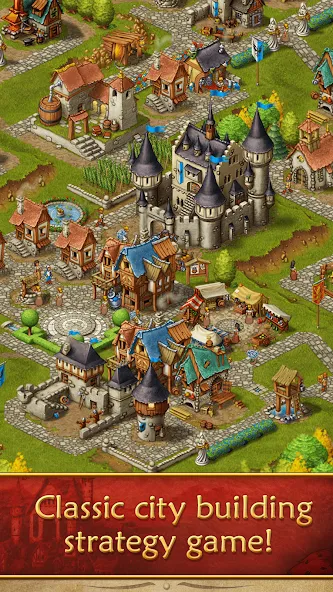 Townsmen [МОД Premium] APK Android Screenshot 1