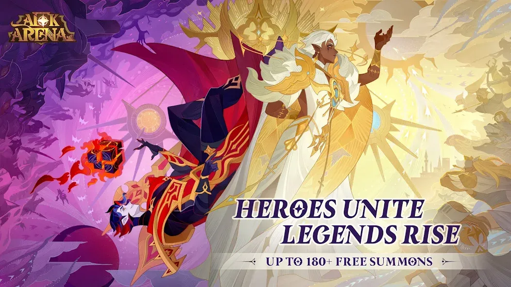 Thánh Địa AFK [МОД Mega Pack] APK Android Screenshot 1