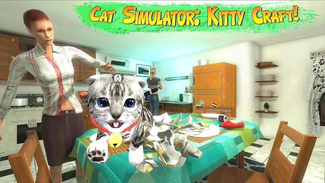 Cat Simulator : Kitty Craft (Симулятор кота) [МОД Mega Pack] APK Android Screenshot 1
