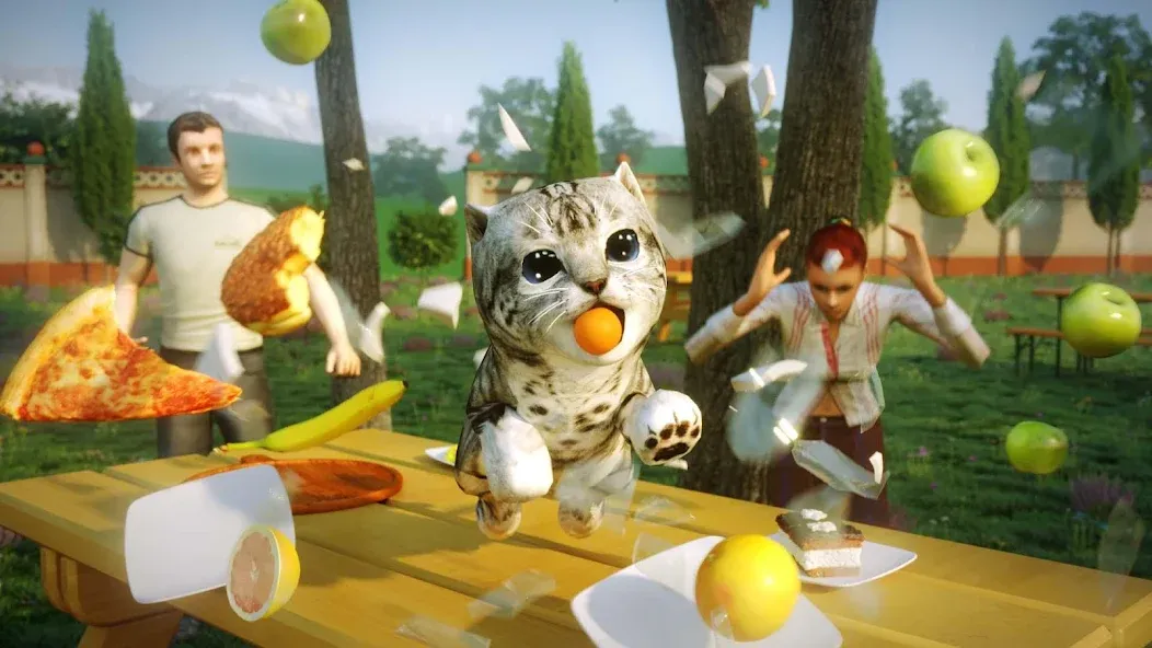 Cat Simulator : Kitty Craft (Симулятор кота) [МОД Mega Pack] APK Android Screenshot 2