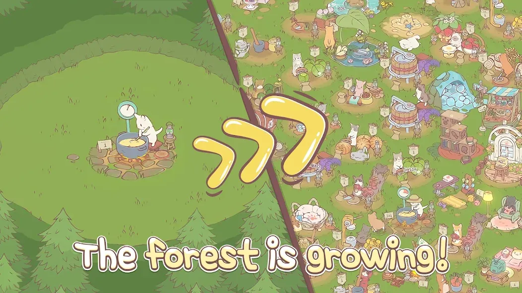 Cats & Soup - Cute Cat Game [МОД Premium] APK Android Screenshot 5