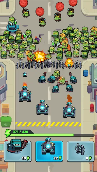 Police vs Zombie: Zombie City (Полиция против зомби) [МОД Premium] APK Android Screenshot 1
