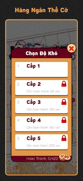 Cờ Thế Khó Nhất - Cờ Offline [МОД Все открыто] APK Android Screenshot 2