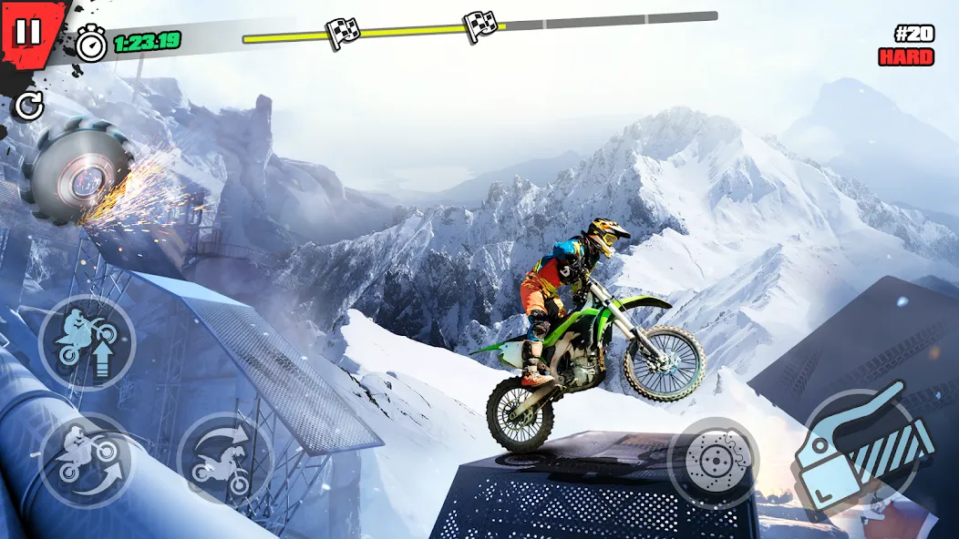 Trial Mania: Dirt Bike Games (Трайал Мания) [МОД Premium] APK Android Screenshot 3