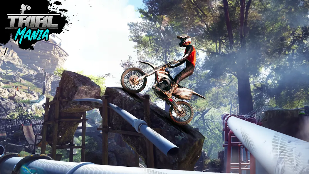 Trial Mania: Dirt Bike Games (Трайал Мания) [МОД Premium] APK Android Screenshot 5