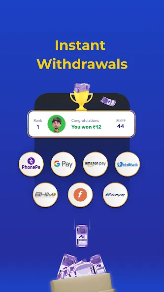 Play Ludo Game Online Win Cash (Людо) [МОД Много денег] APK Android Screenshot 3