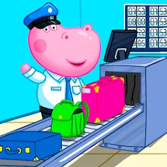 Hippo: Airport Profession Game [МОД Бесконечные монеты] APK Android