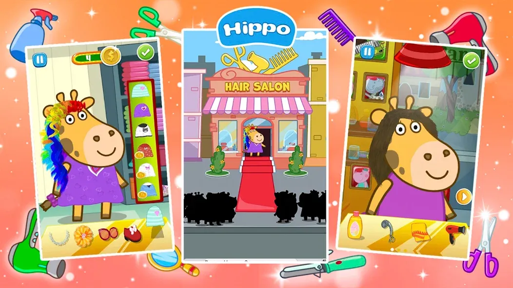 Hair Salon: Fashion Games [МОД Меню] APK Android Screenshot 5