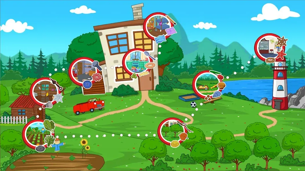 Kindergarten: Learn and play [МОД Все открыто] APK Android Screenshot 5