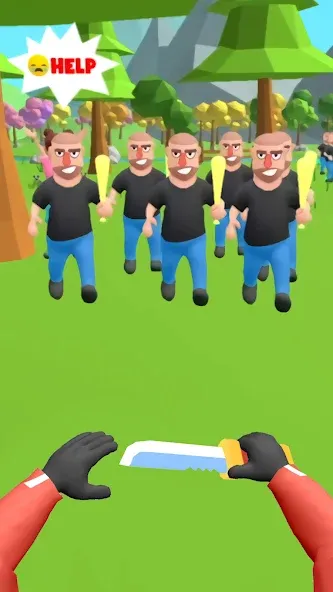 Hit Master 3D - Knife Assassin (Хит Мастер 3Д) [МОД Unlocked] APK Android Screenshot 2