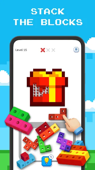 Blockin' Color - Block Puzzle [МОД Меню] APK Android Screenshot 1