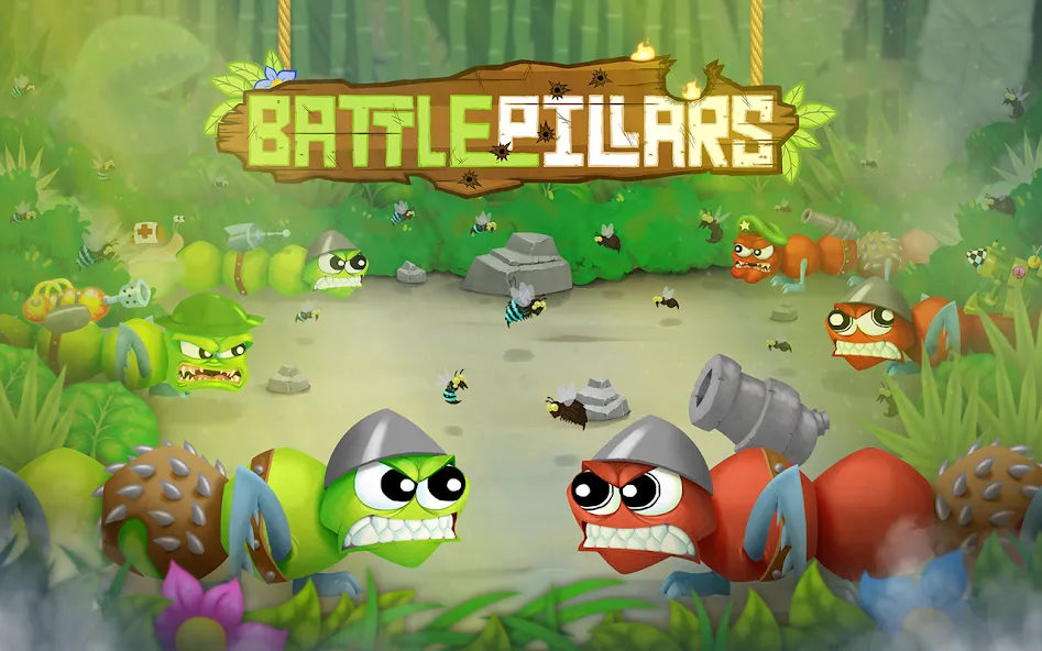 Battlepillars Multiplayer PVP [МОД Mega Pack] APK Android Screenshot 1