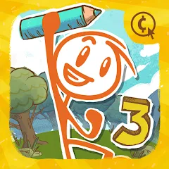Draw a Stickman: EPIC 3 (Нарисуй палочного человечка) [МОД Много денег] APK Android