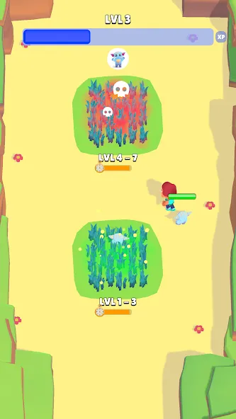 Battle Monster Arena (Батл Монстр Арена) [МОД Много денег] APK Android Screenshot 1