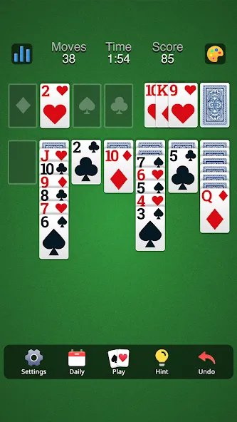 Classic Solitaire - Klondike (Солитер Клондайк Классик) [МОД Меню] APK Android Screenshot 2