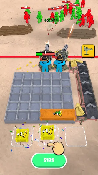 Ammo Fever: Tower Gun Defense (Аммо Фивер) [МОД Mega Pack] APK Android Screenshot 2