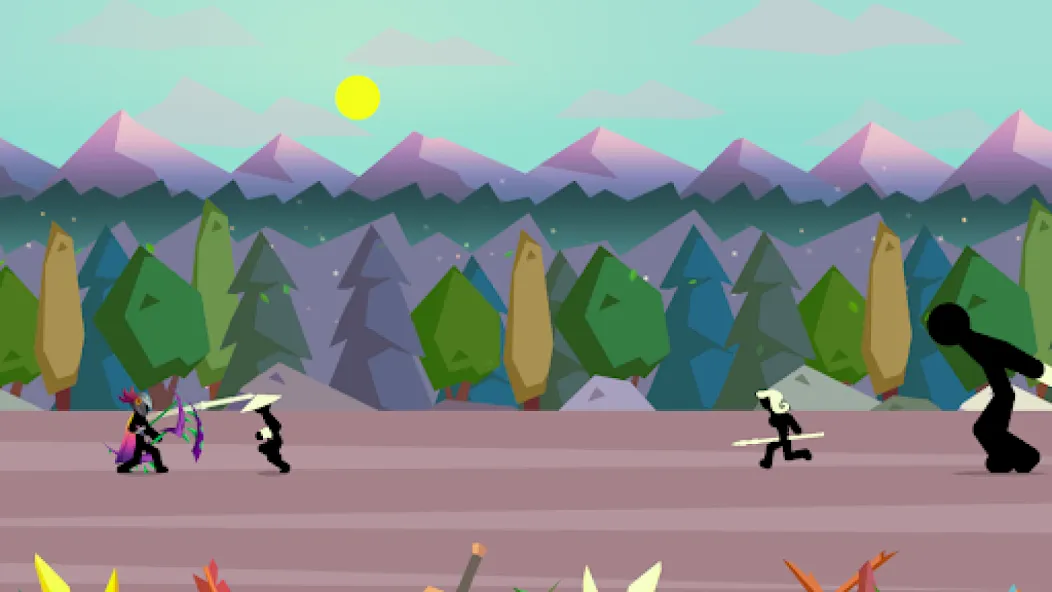 Stick Fight: Shadow Archer (Стк Файт) [МОД Меню] APK Android Screenshot 4