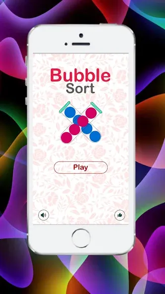 Bubble sort bubbling maker fun (Бабл сорт бабл макер фан) [МОД Все открыто] APK Android Screenshot 2
