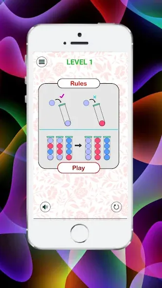 Bubble sort bubbling maker fun (Бабл сорт бабл макер фан) [МОД Все открыто] APK Android Screenshot 5