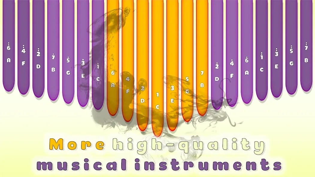 Kalimba Fun (Калимба Фан) [МОД Mega Pack] APK Android Screenshot 1