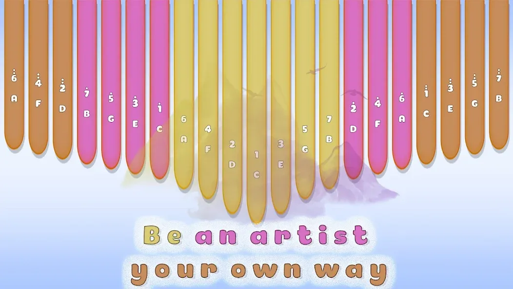 Kalimba Fun (Калимба Фан) [МОД Mega Pack] APK Android Screenshot 2