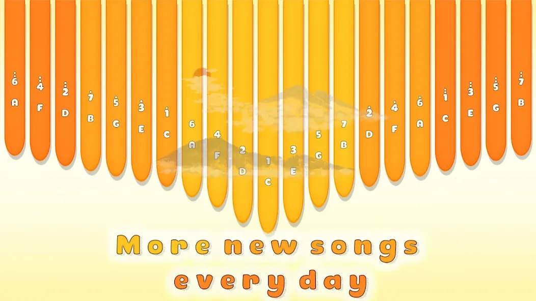 Kalimba Fun (Калимба Фан) [МОД Mega Pack] APK Android Screenshot 3