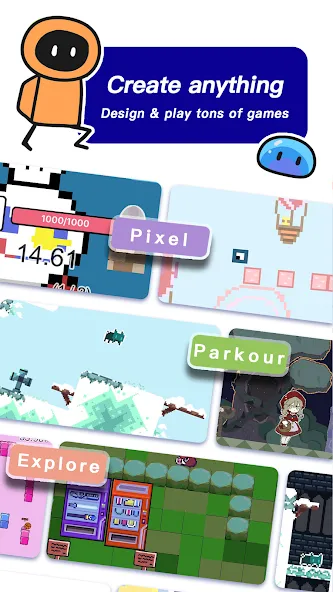 Julian's Editor: Create & Play [МОД Бесконечные монеты] APK Android Screenshot 5