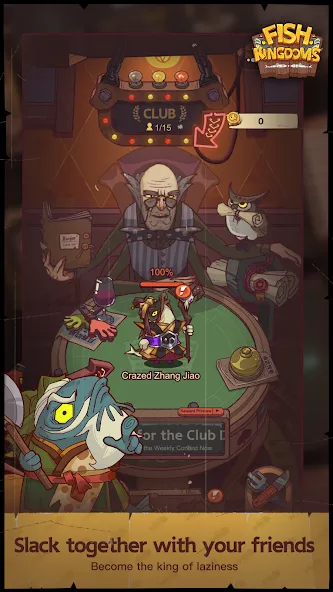 Fish Kingdoms: Idle Arena (Фиш Кингдомс) [МОД Много денег] APK Android Screenshot 5