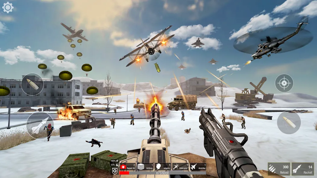 World War: Fight For Freedom (Всемирная война) [МОД Все открыто] APK Android Screenshot 4