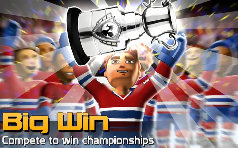 BIG WIN Hockey (БИГ ВИН Хоккей) [МОД Меню] APK Android Screenshot 5