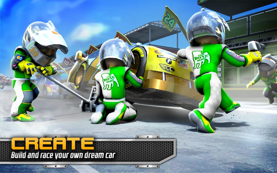 BIG WIN Racing (БИГ ВИН Гонки) [МОД Premium] APK Android Screenshot 1