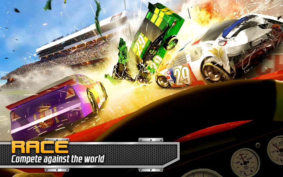 BIG WIN Racing (БИГ ВИН Гонки) [МОД Premium] APK Android Screenshot 4