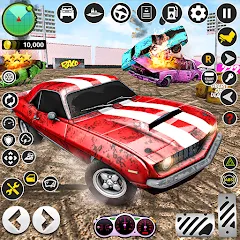 X Demolition Derby : Car Games [МОД Mega Pack] APK Android