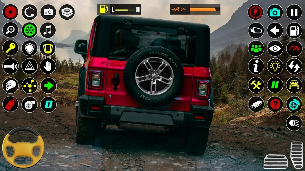 Offroad SUV: 4x4 Driving Game. (Оффроуд внедорожник) [МОД Все открыто] APK Android Screenshot 4