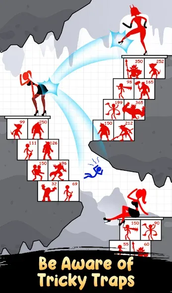 Stick Hero: Tower Defense (тик Хиро) [МОД Много денег] APK Android Screenshot 4