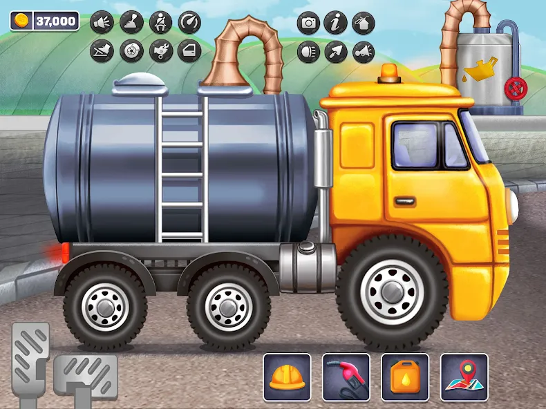 Oil Tanker Truck Games [МОД Unlocked] APK Android Screenshot 5