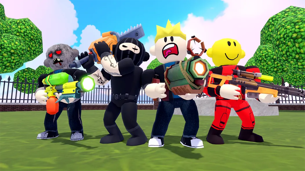 Alphabet Shooter: Survival FPS (Алфавит Шутер) [МОД Premium] APK Android Screenshot 1