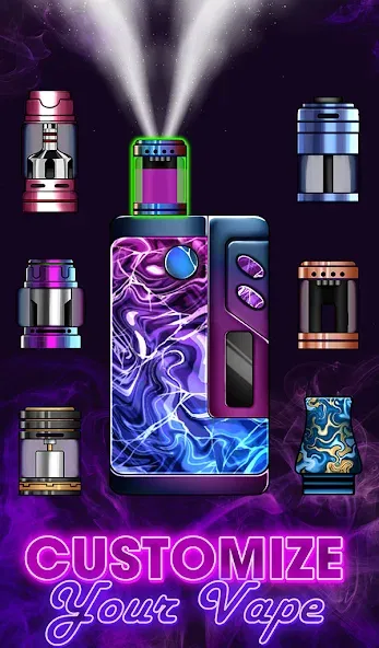 Vape 'N Pod Trick Simulator [МОД Много денег] APK Android Screenshot 5