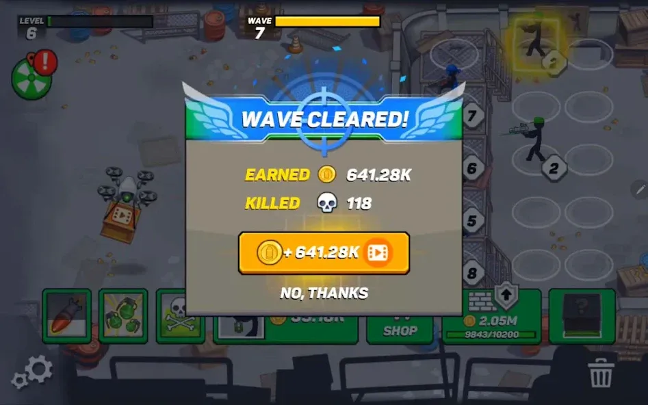 Stickman Defenders: Stick War [МОД Mega Pack] APK Android Screenshot 5