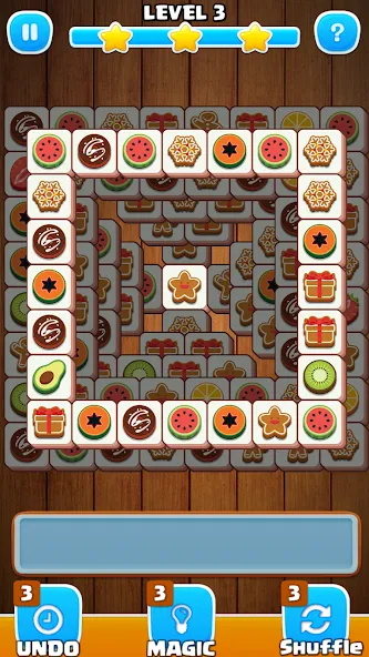 Tile Match Sweet -Triple Match [МОД Premium] APK Android Screenshot 3