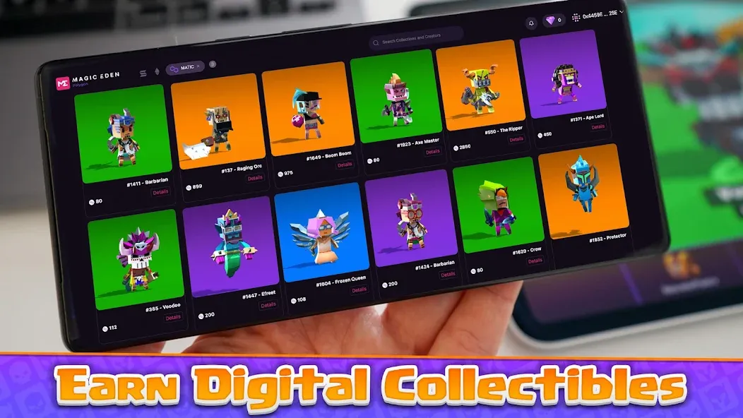 Hunters On-Chain TESTNET (Хантерс Он) [МОД Все открыто] APK Android Screenshot 2