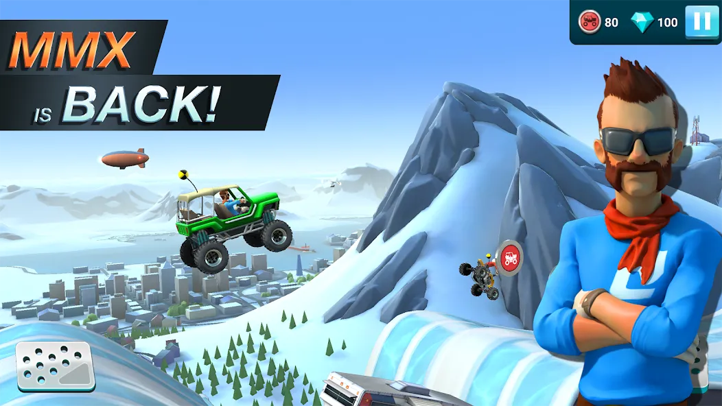 MMX Hill Dash 2 – Offroad Truc (ММХ Хилл Даш 2) [МОД Unlocked] APK Android Screenshot 1