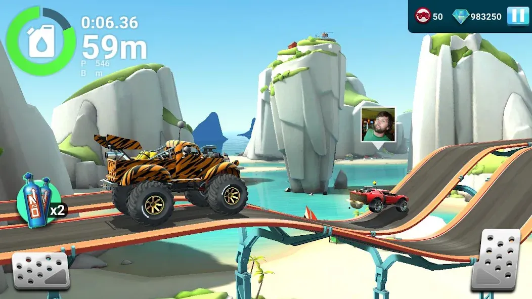 MMX Hill Dash 2 – Offroad Truc (ММХ Хилл Даш 2) [МОД Unlocked] APK Android Screenshot 2