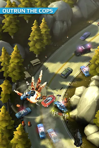 Smash Bandits Racing (Смэш Бэндитс Рейсинг) [МОД Все открыто] APK Android Screenshot 5
