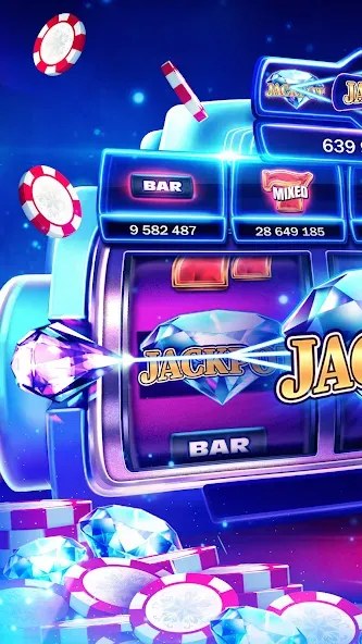 Huuuge Casino Slots Vegas 777 (Хьюдж Казино Слотс Вегас 777) [МОД Меню] APK Android Screenshot 1