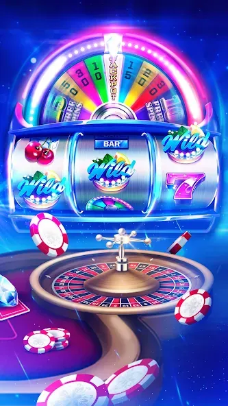 Huuuge Casino Slots Vegas 777 (Хьюдж Казино Слотс Вегас 777) [МОД Меню] APK Android Screenshot 3