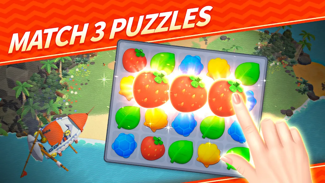BTS Island: In the SEOM Puzzle (Айленд) [МОД Бесконечные монеты] APK Android Screenshot 1